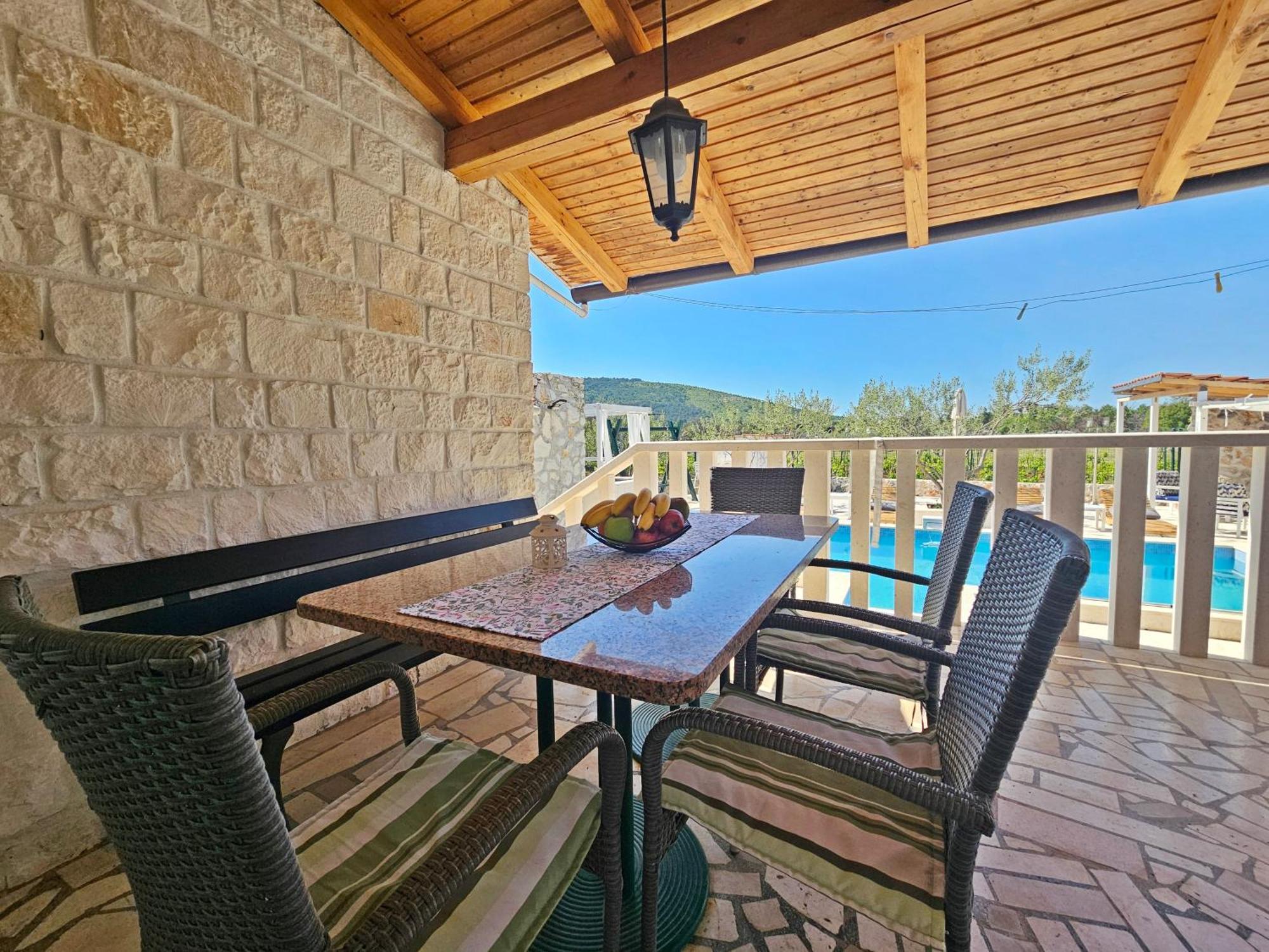 Flamingo - House With Private Pool Villa Gornji Seget Bagian luar foto
