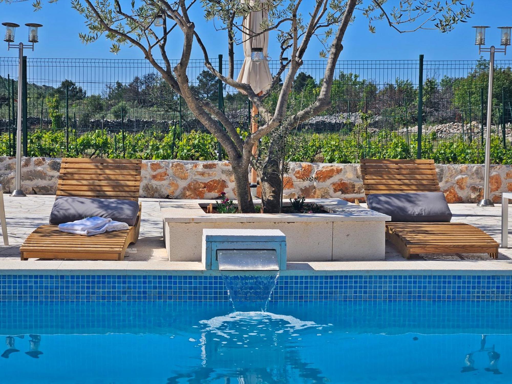 Flamingo - House With Private Pool Villa Gornji Seget Bagian luar foto