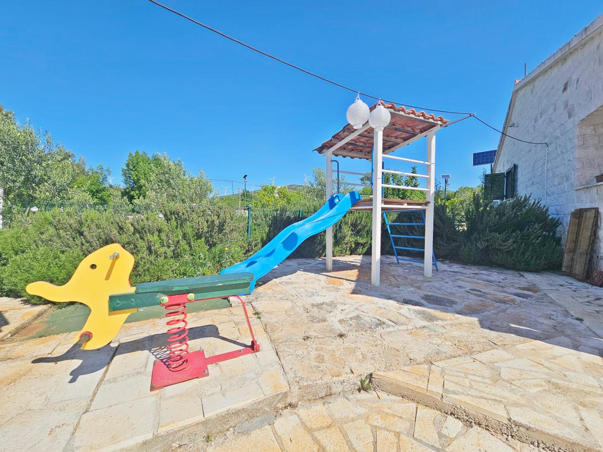 Flamingo - House With Private Pool Villa Gornji Seget Bagian luar foto